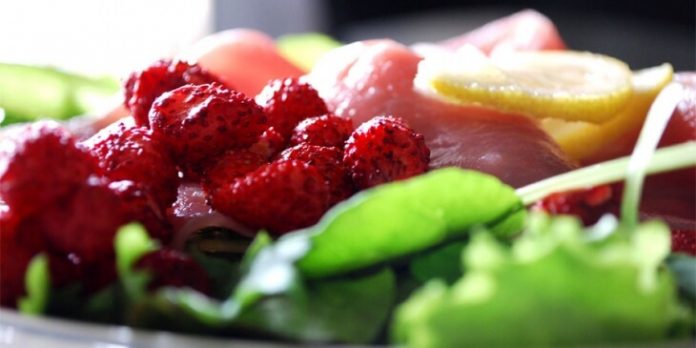 filetto di tonno salsa fragole