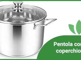 Pentola con coperchio