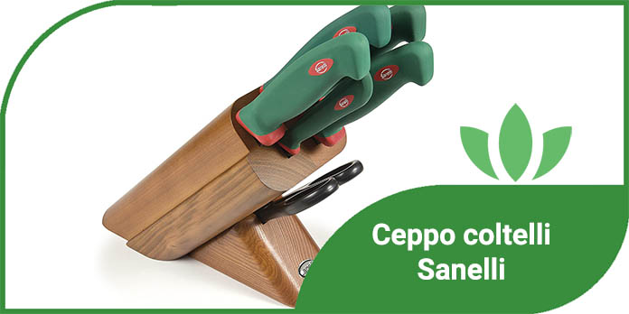 ceppo coltelli sanelli