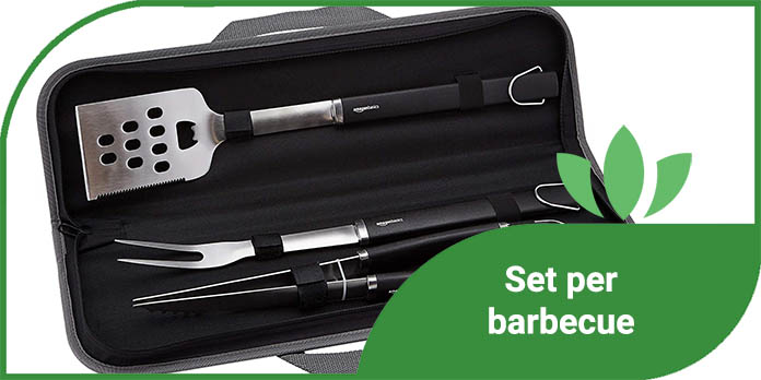 set per barbecue