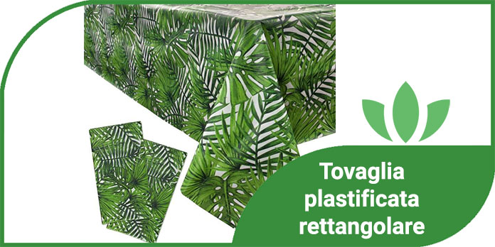 tovaglia plastificata rettangolare