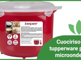 Cuociriso tupperware per microonde